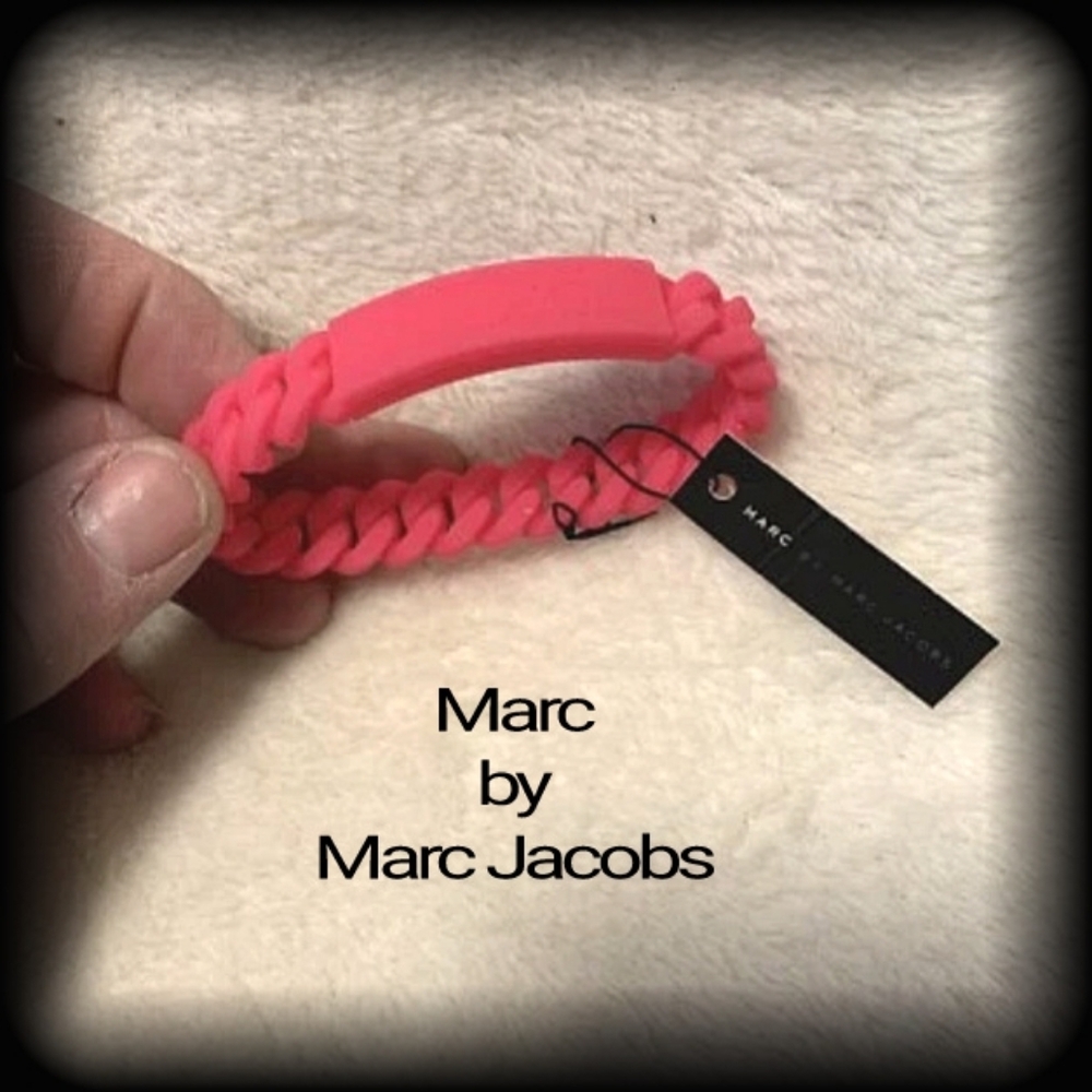 2 Pieces Marc By Marc Jacobs Bracelets Pink And Orange NWT